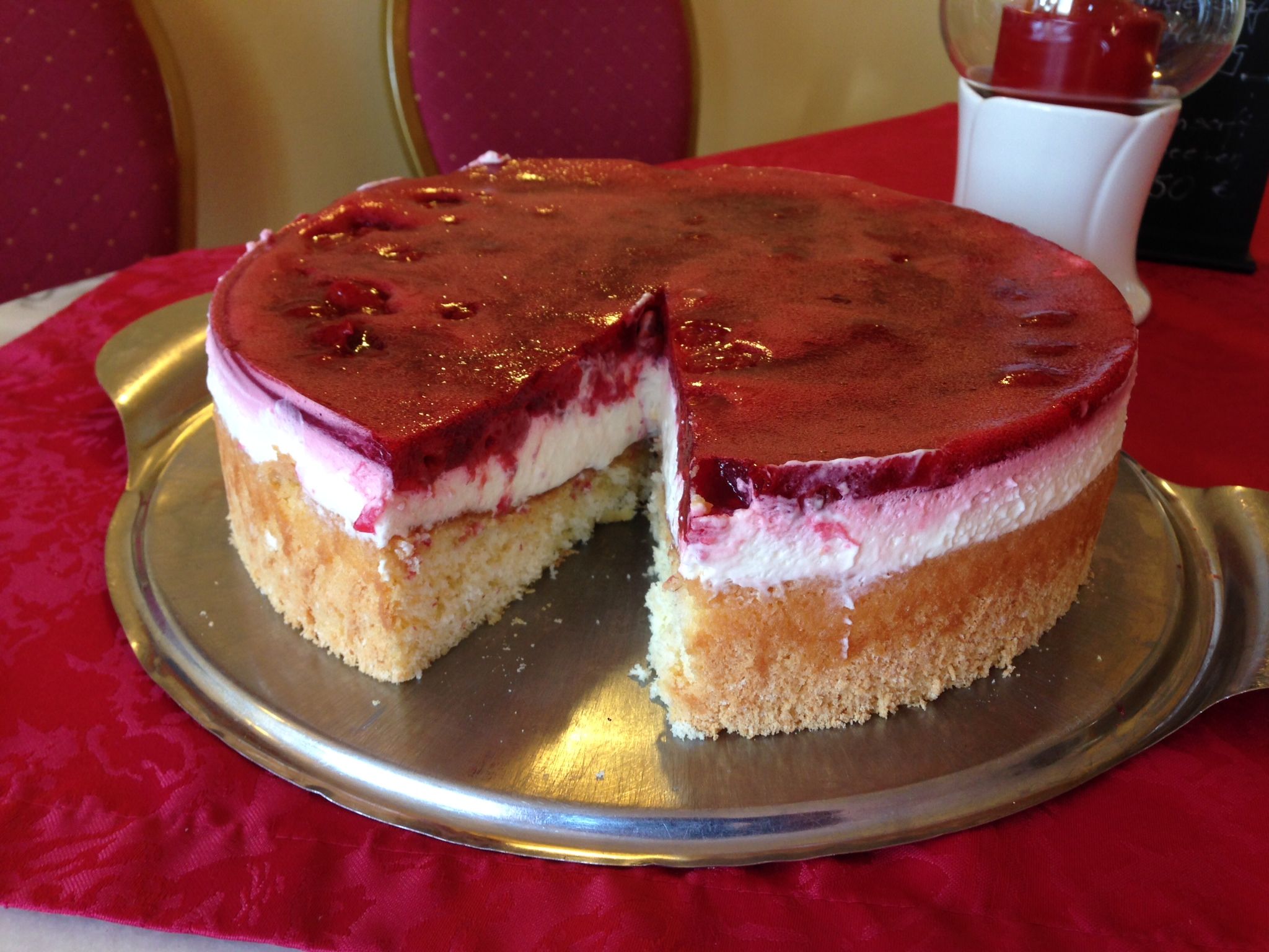Himbeer-Frischkäse-Torte - CafeDiadem